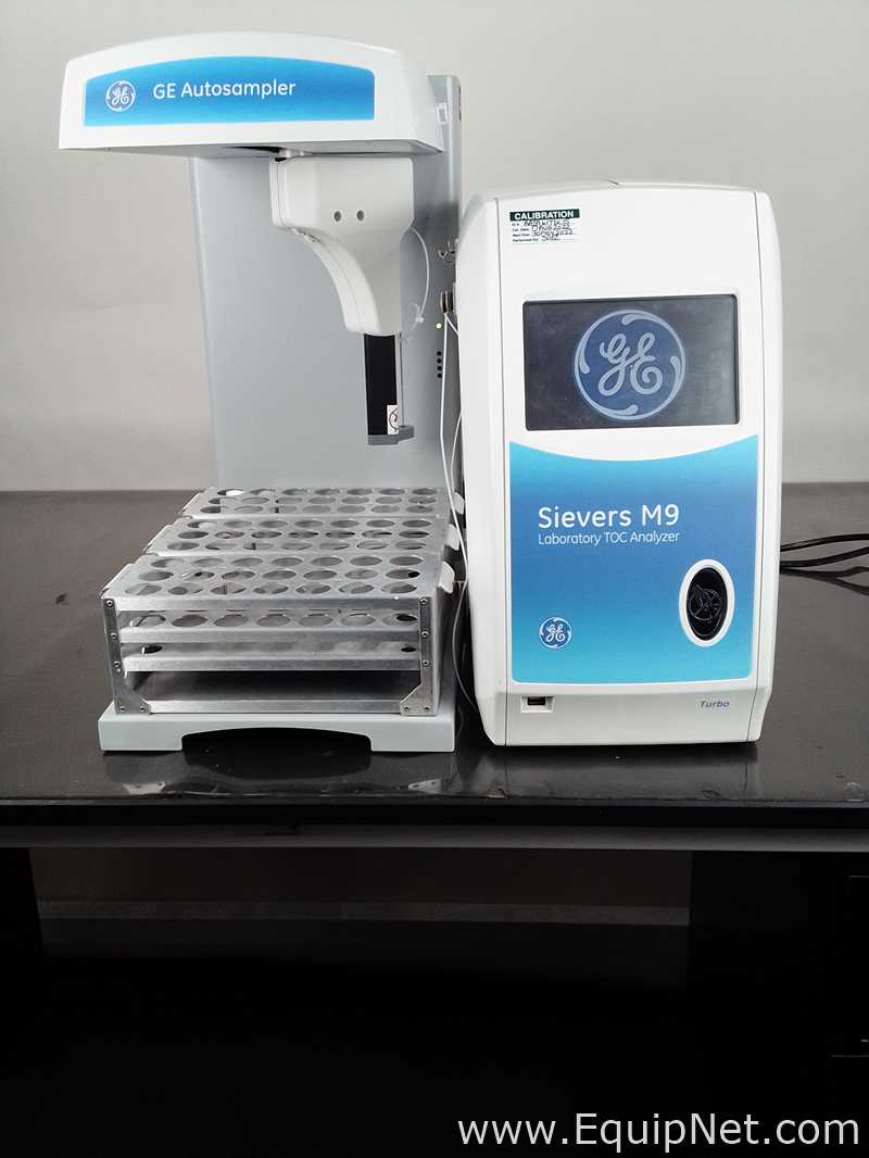 GE Analytical Instruments Sievers M9 TOC Analyzer with Autosampler