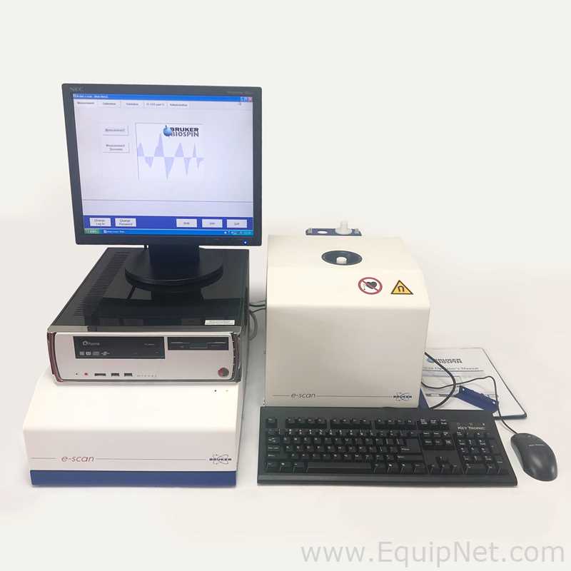 Espectrómetro Bruker Biospin E-Scan