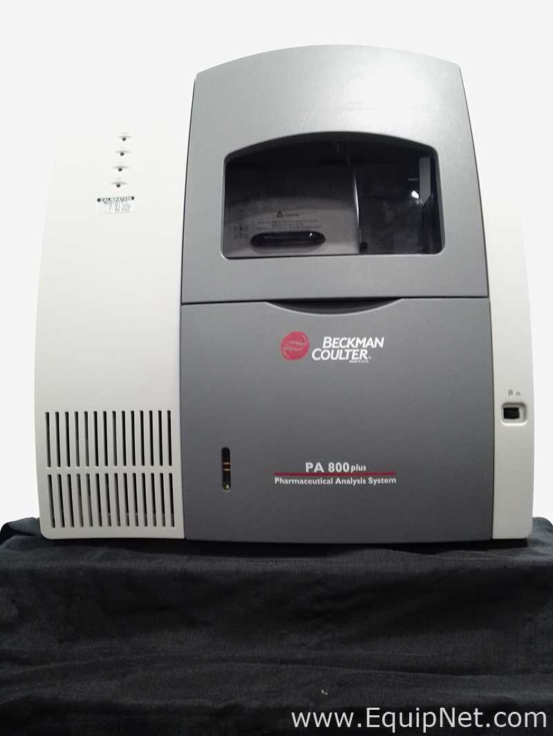 Analisador Beckman Coulter PA800Plus