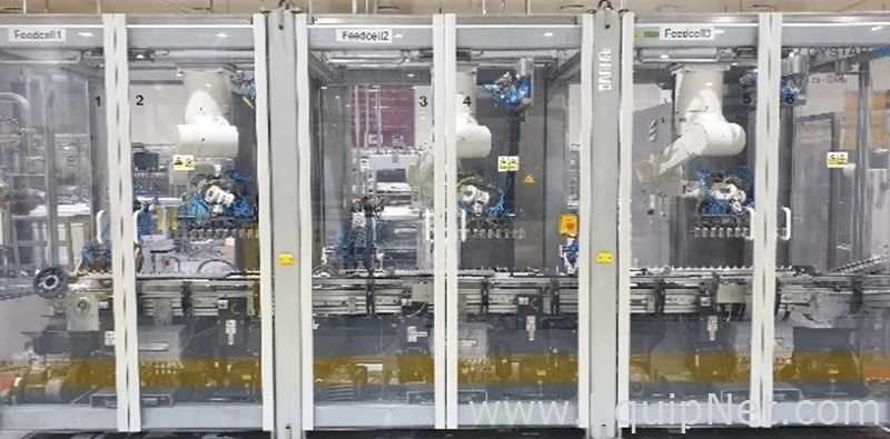 Embaladora de Bandejas IWK Verpackungstechnik GmbH Adapt Tech Feed cell Adeptviper SF300