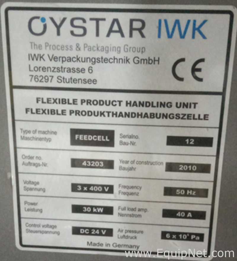 Embaladora de Bandejas IWK Verpackungstechnik GmbH Adapt Tech Feed cell Adeptviper SF300