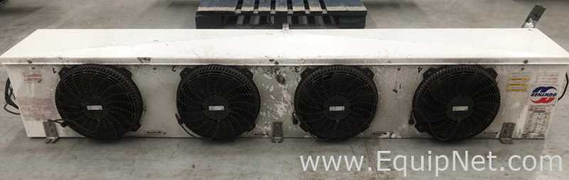 Difusor Evaporativo de Calidad Alimentaria de 4 Abanicos con Deshielo Electrico Guntner GEL 0200.117