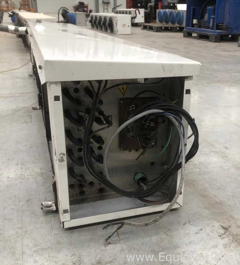 Difusor Evaporativo de Calidad Alimentaria de 4 Abanicos con Deshielo Electrico Guntner GEL 0200.117