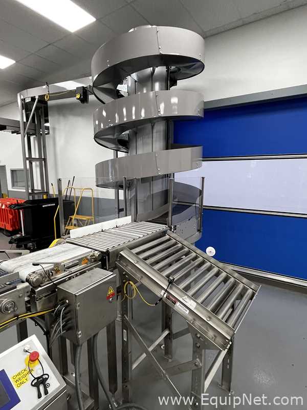 Ryson Elevated Conveyor System - Two Vertical Sprial Conveyors Plus Elevated Conveyor System - LN52