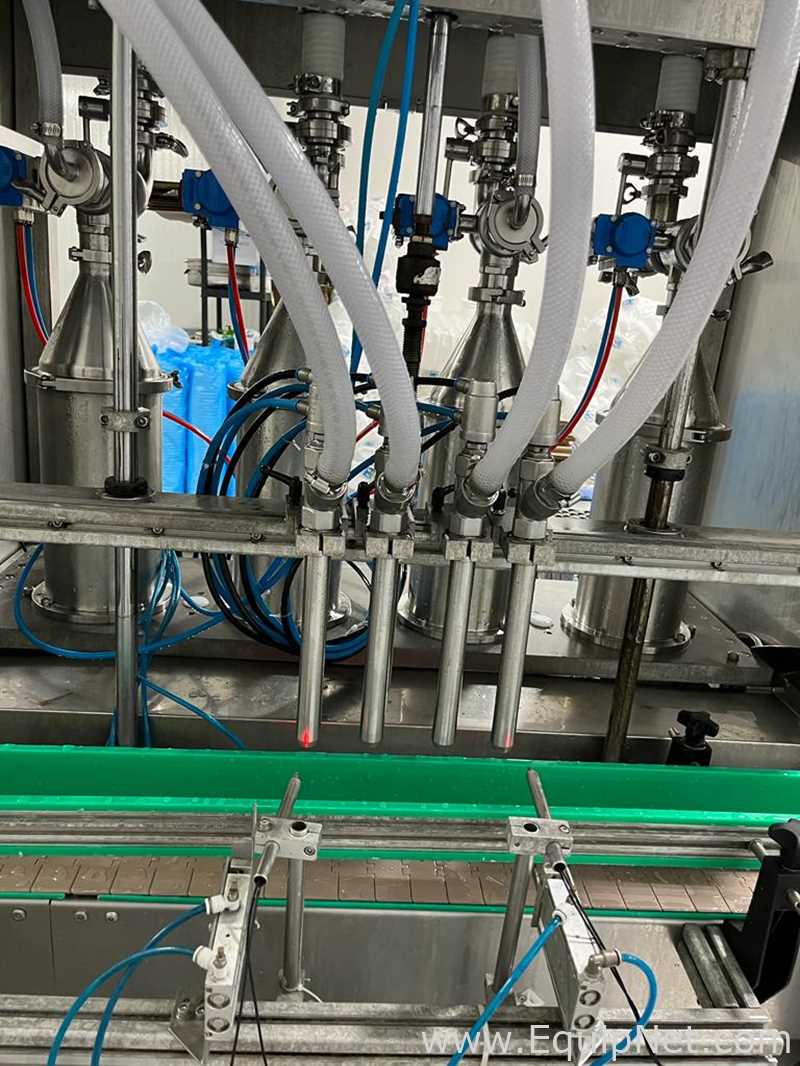 Brightwin Packaging Machinery - 4 Head Liquid Filling Machine