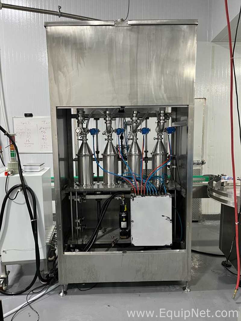 Brightwin Packaging Machinery - 4 Head Liquid Filling Machine