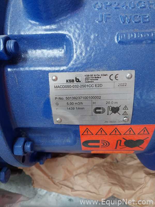 Bomba Centrífuga KSB Magnochem