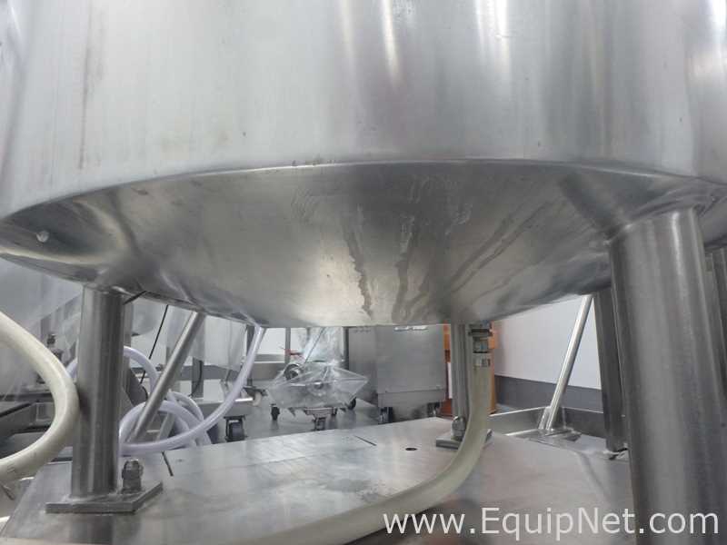 Tanque Acero inoxidable Charles Ross and Son Co. 75 GL VSI.  75 Galones