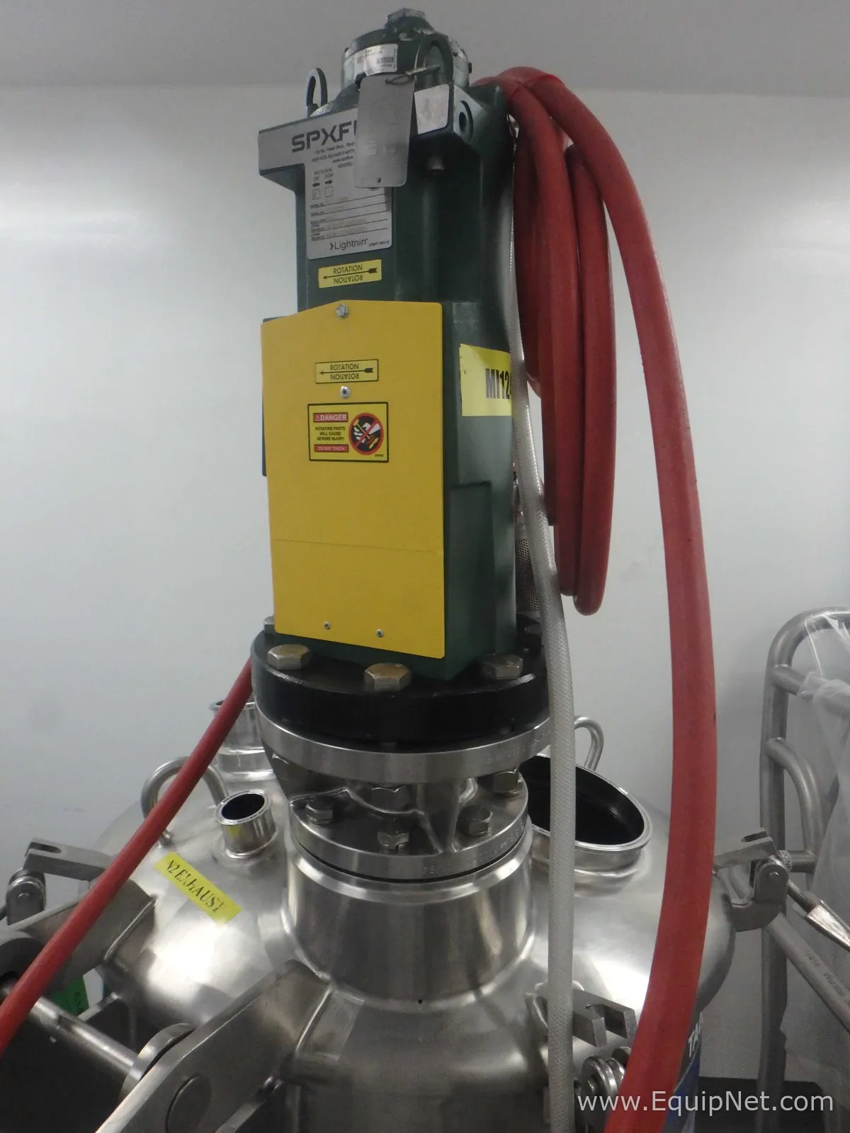 Mueller 75 Gallon Stainless Steel Jacketed Portable Mix Tank