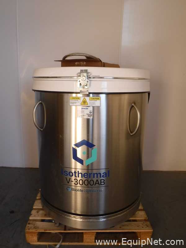 BioLife Solutions V-3000AB Liquid Nitrogen Cryopreservation Storage System