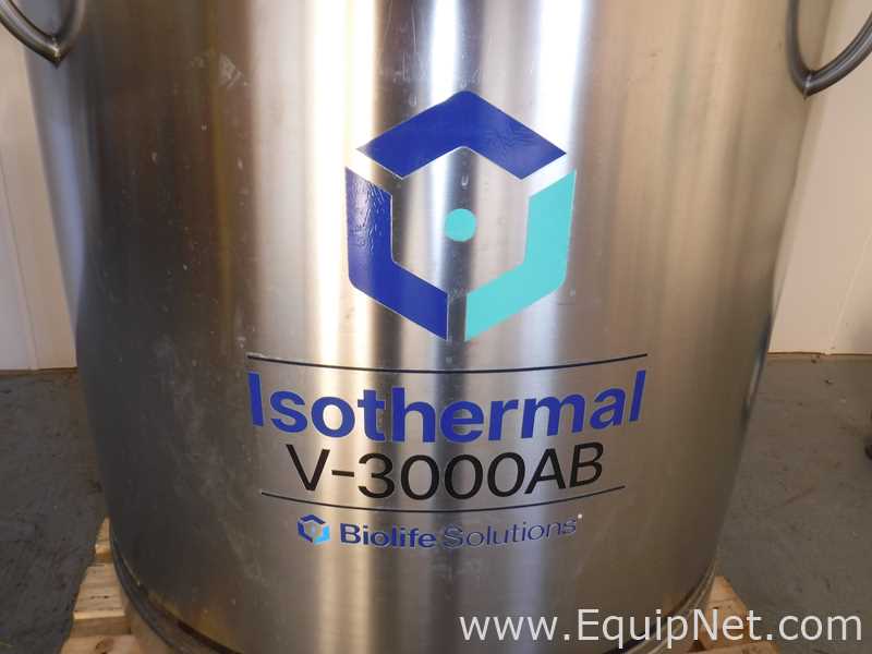 BioLife Solutions V-3000AB Liquid Nitrogen Cryopreservation Storage System