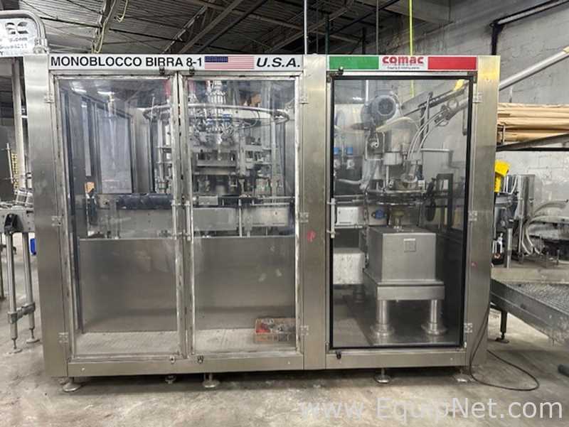 COMAC Monobloc for Cans 8-1 Beverage Filling Line