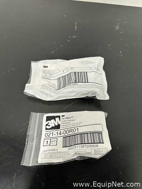 Lot of 5 Unused 3M Air Mate Belt Mounted HEPA Filter Respirator Units
