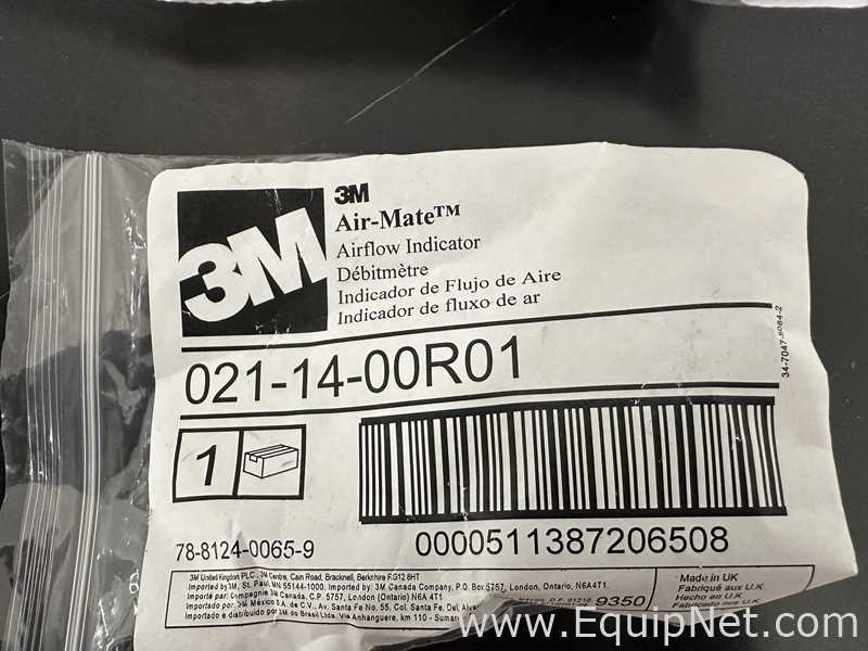 Lot of 5 Unused 3M Air Mate Belt Mounted HEPA Filter Respirator Units