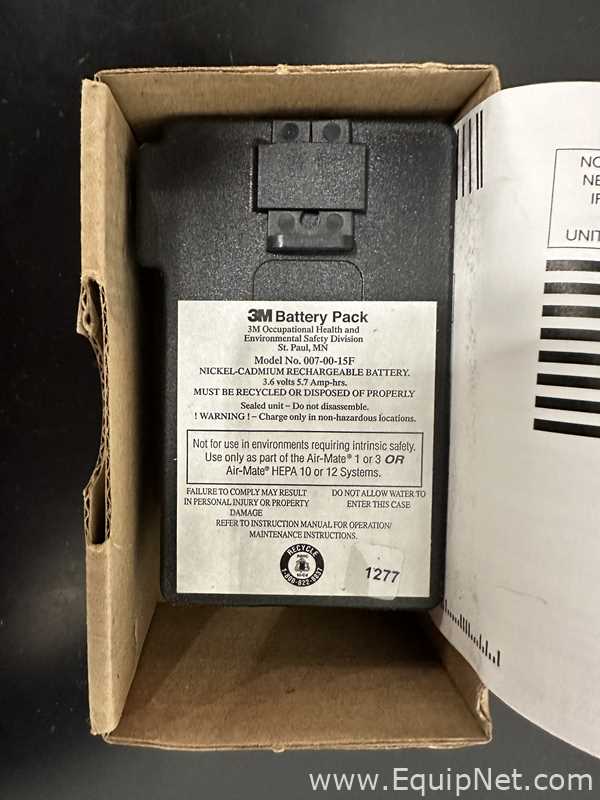 Lot of 5 Unused 3M Air Mate Belt Mounted HEPA Filter Respirator Units
