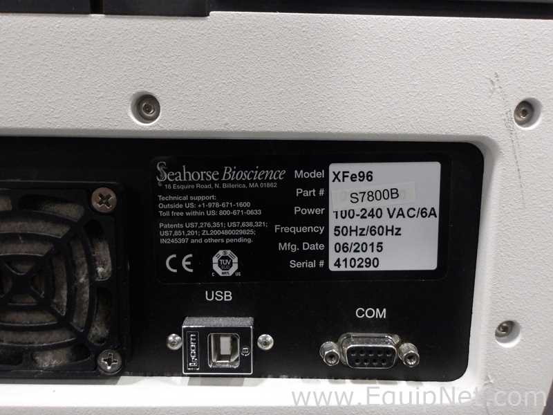 Seahorse Bioscience XFe96 Extracellular Flux Analyzer