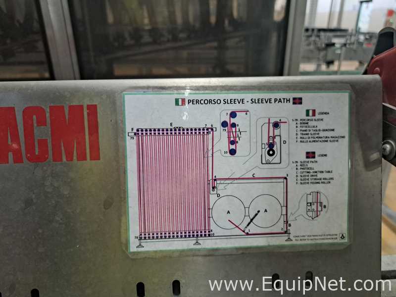 Etiquetadora termocontraible Sacmi ULS 12000