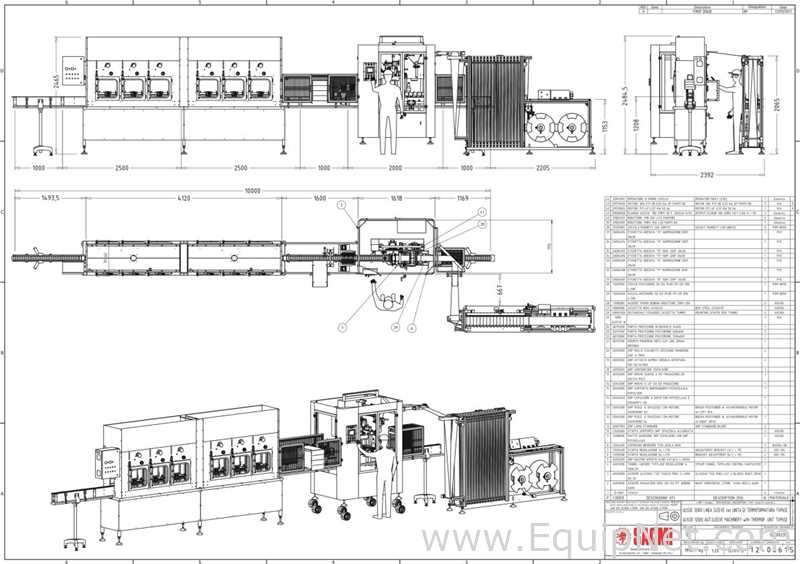 Etiquetadora termocontraible Sacmi ULS 12000