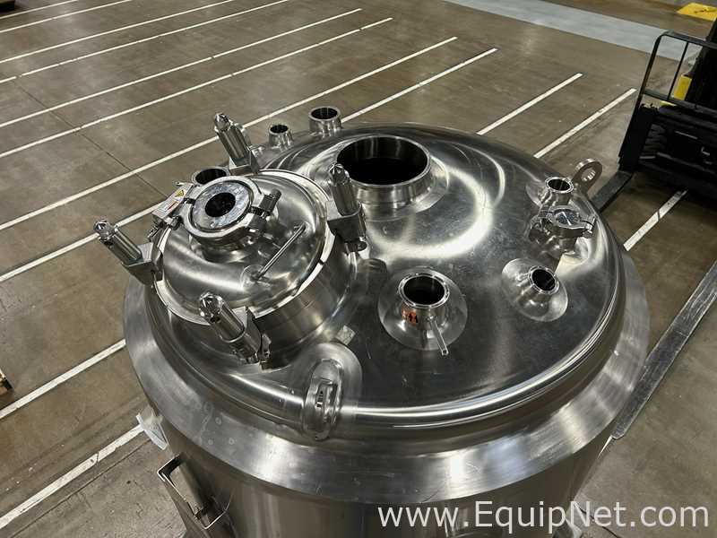 DCI 1000 Liters 316 Stainless Steel Jacketed Tank with Agitator