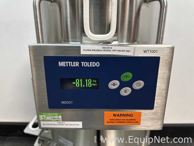 Recipiente Mezclador Millipore Mobius Mix 100L