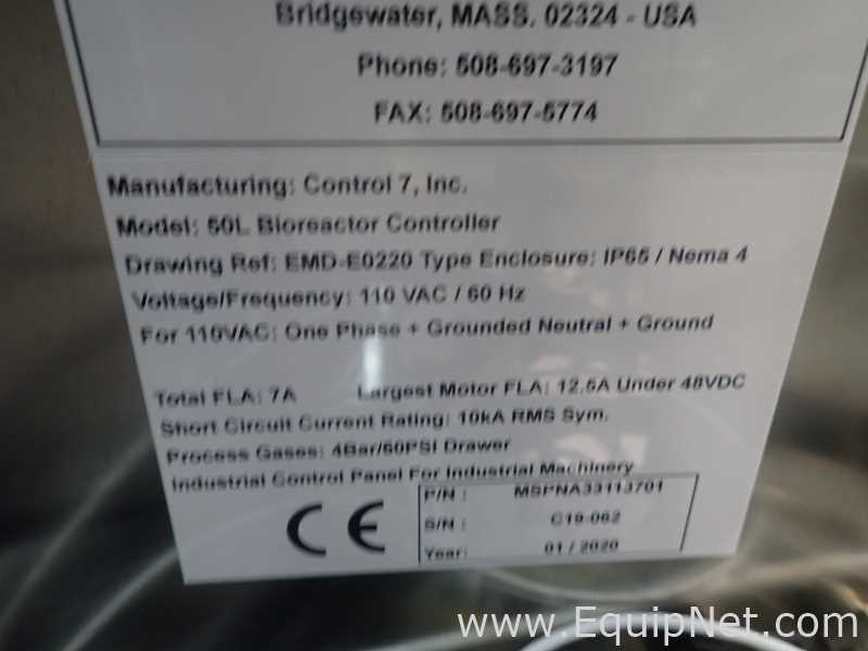 Biorreactor Millipore Mobius Bioreactor 50L