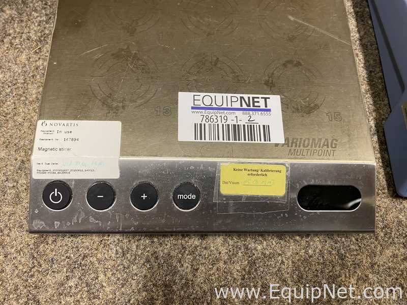 Lot of 1 Bibby Scientific SB161-3 and 1 Thermo Scientific Multipoint 15 Magnetic Stirrer