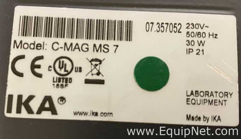 Lot of 3 IKA C-MAGHS7 Magnetic Stirrer