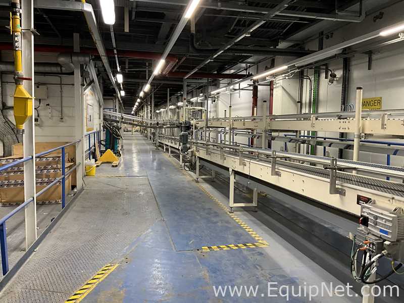 OCME POrionB Palletiser with Clevertech PF80 Wrapper and Avery Dennison Labeller - Lines 4 and 7