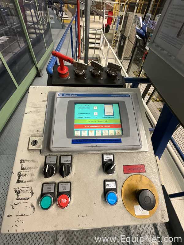 OCME POrionB Palletiser with Clevertech PF80 Wrapper and Avery Dennison Labeller - Lines 4 and 7