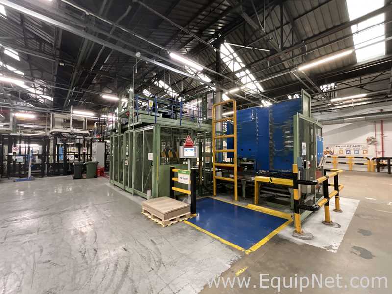 OCME POrionB Palletiser with Clevertech PF80 Wrapper and Avery Dennison Labeller - Lines 4 and 7