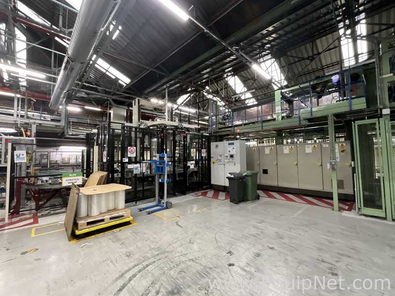OCME POrionB Palletiser with Clevertech PF80 Wrapper and Avery Dennison Labeller - Lines 4 and 7