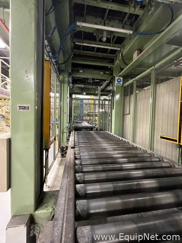 OCME POrionB Palletiser with Clevertech PF80 Wrapper and Avery Dennison Labeller - Lines 4 and 7