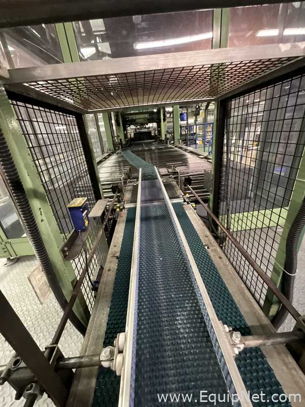 OCME POrionB Palletiser with Clevertech PF80 Wrapper and Avery Dennison Labeller - Lines 4 and 7