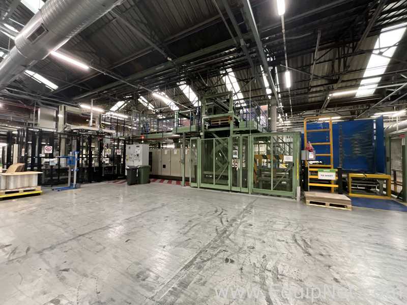 OCME POrionB Palletiser with Clevertech PF80 Wrapper and Avery Dennison Labeller - Lines 4 and 7