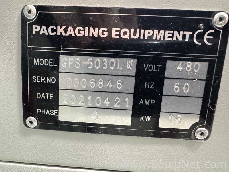 Unused Packaging Equipment GPS-5030LW Shrink Tunnel