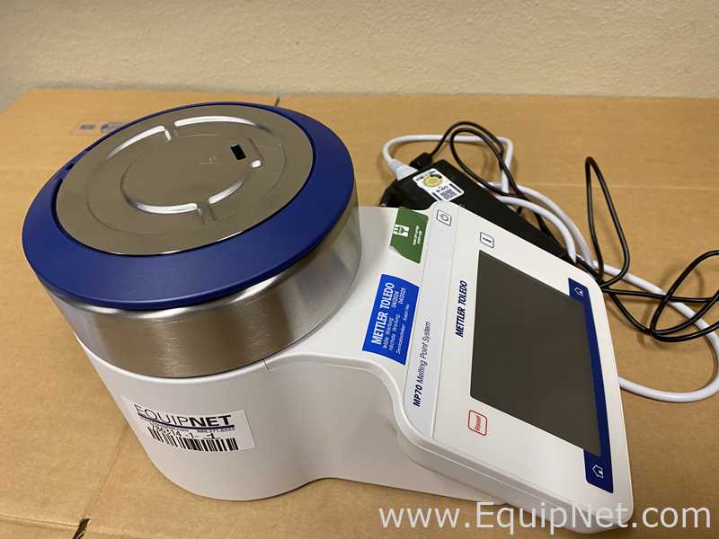 Instrumento do Ponto de Fusão Mettler Toledo MP70