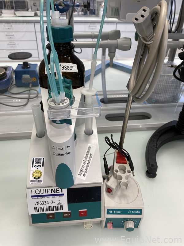 Lot of 2 Metrohm 665 Dosimat Dosing Units