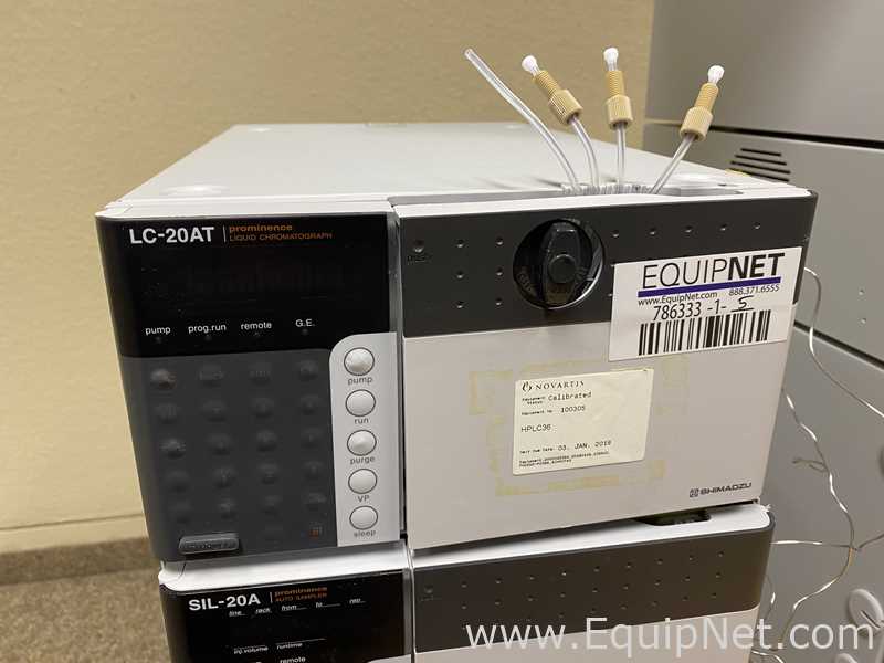 Sistema HPLC Shimadzu Corporation Prominence