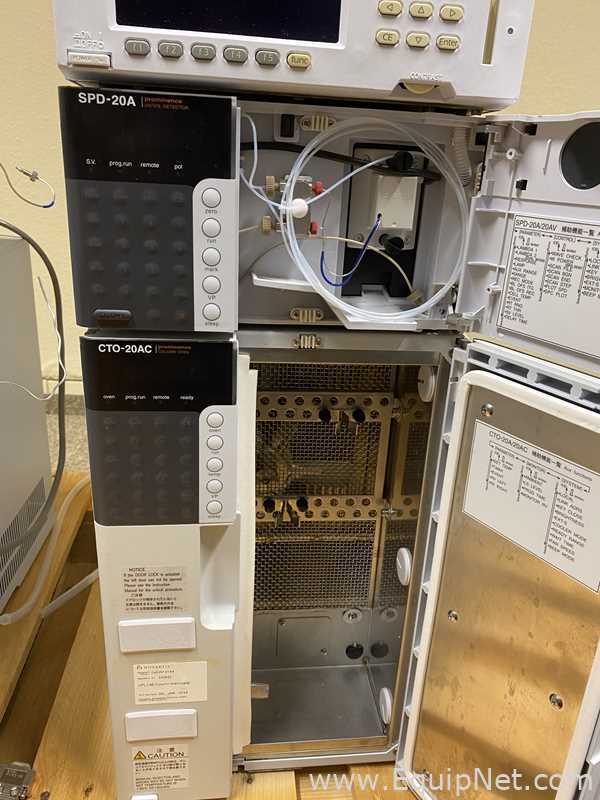 Sistema HPLC Shimadzu Corporation Prominence