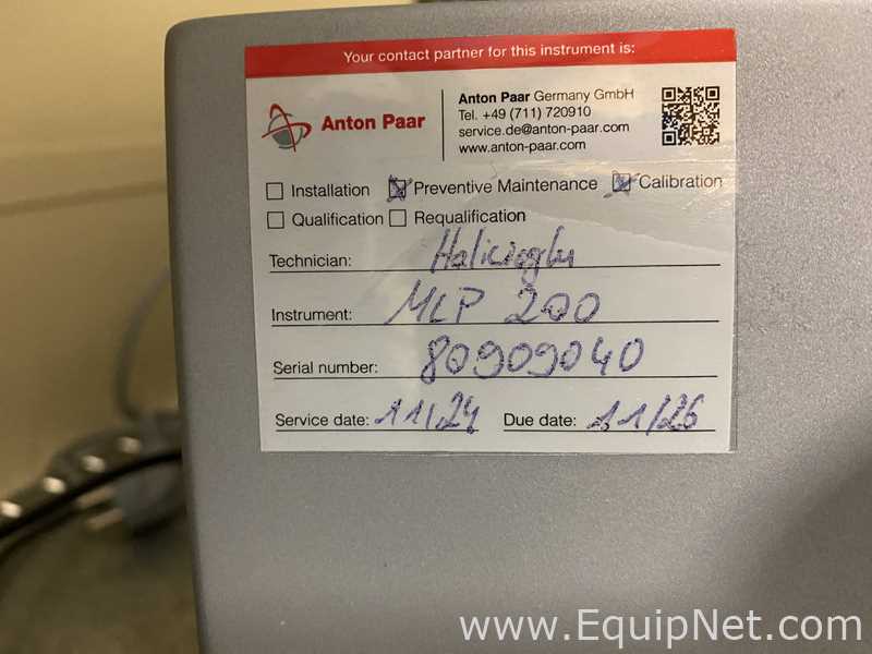 Anton Paar MCP 200 Polarimeter