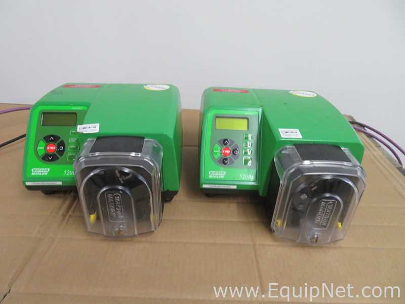 Lot of 2 Watson Marlow 520Bp Peristaltic Pumps