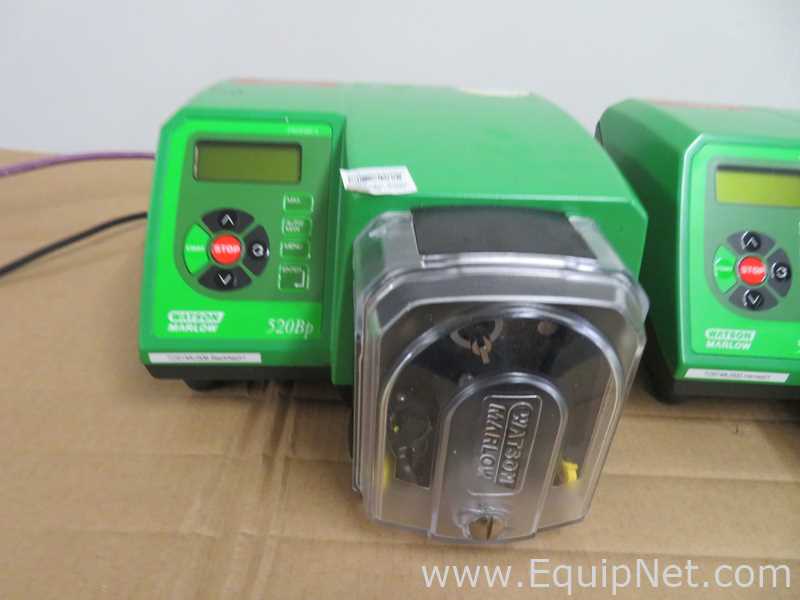 Lot of 2 Watson Marlow 520Bp Peristaltic Pumps