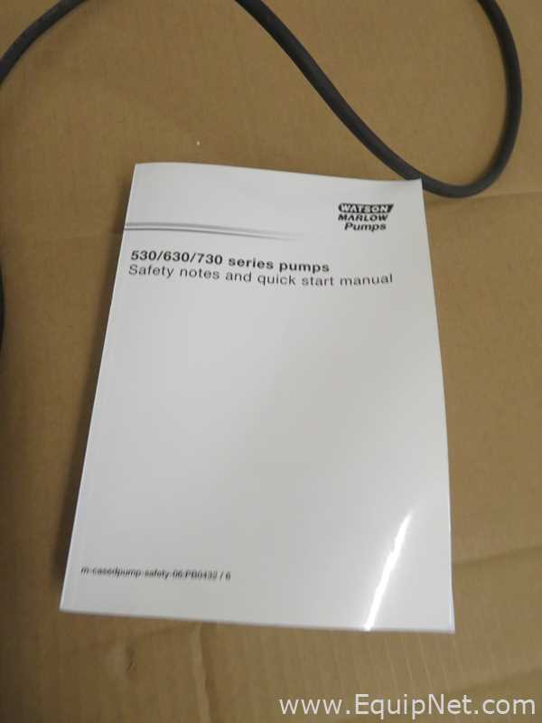 Watson Marlow 530Bp Peristaltic Pump
