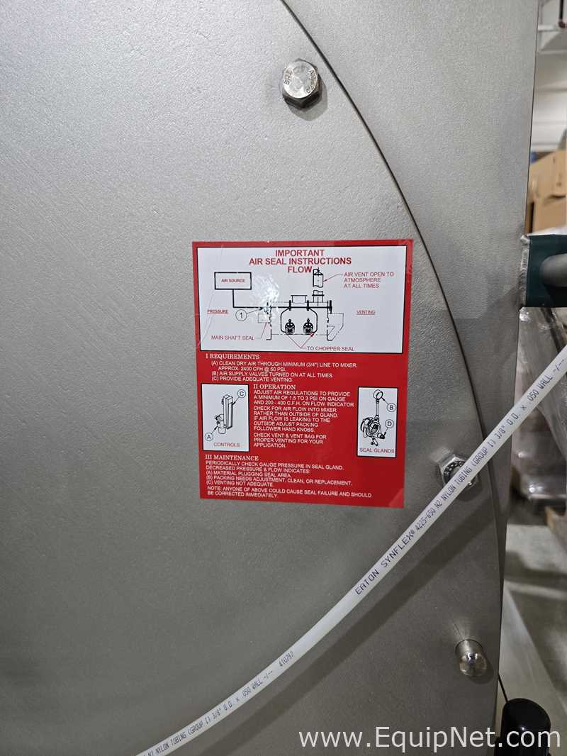 Mezclador Acero inoxidable B and P Littleford FKM-3000-E