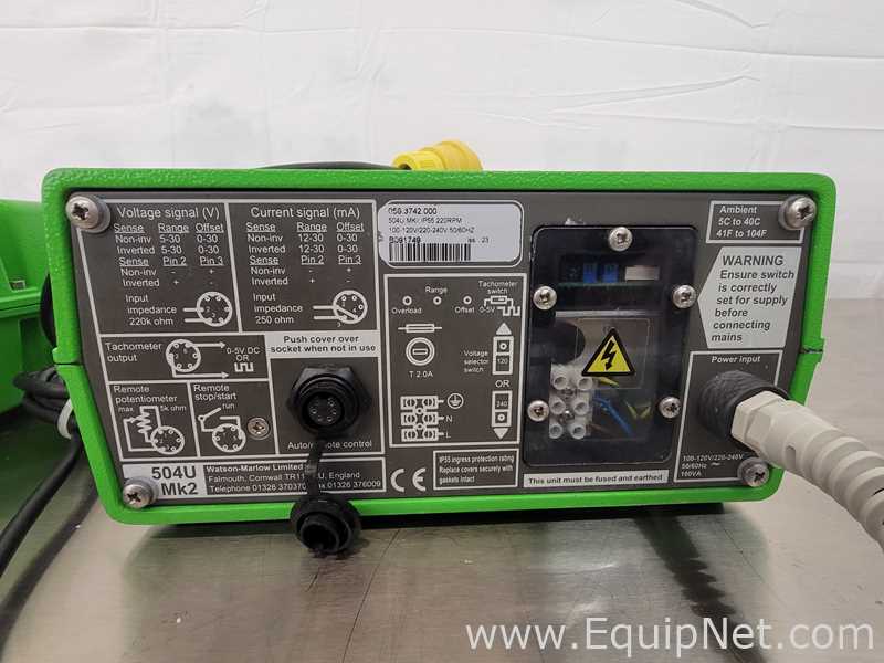 Lot of 2Watson Marlow 504UMK2  Lab Pump