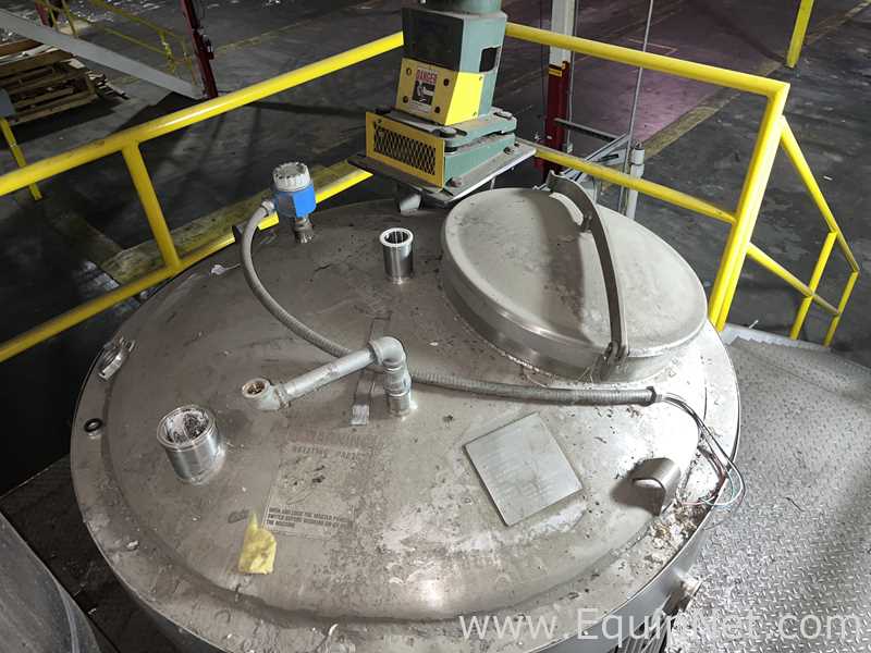 Tanque aço inox CMC Letco Industries .  900 Galão