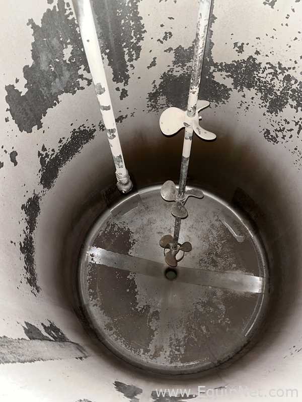 Tanque aço inox CMC Letco Industries .  900 Galão