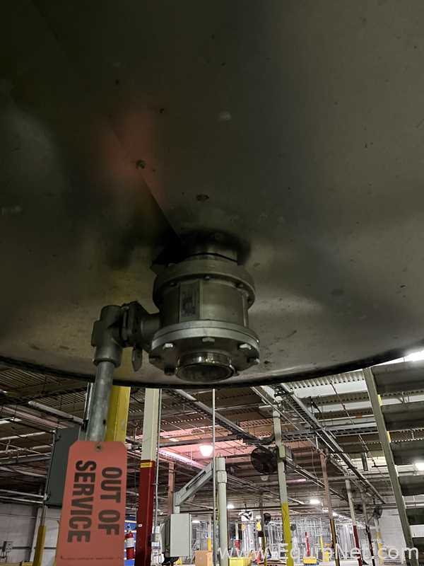 Tanque aço inox CMC Letco Industries .  900 Galão