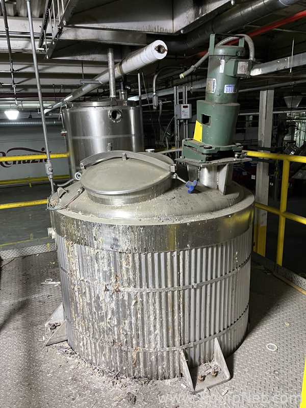 Tanque aço inox CMC Letco Industries .  900 Galão