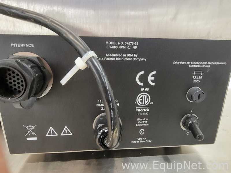 Lot of 3 Cole Parmer 07575-38 Peristaltic Pump with Masterflex L/S 77200-32 Head
